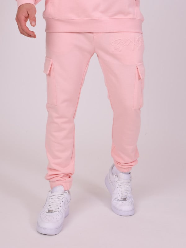 Project X Paris Bas De Jogging Cargo Logo Embossage Relief