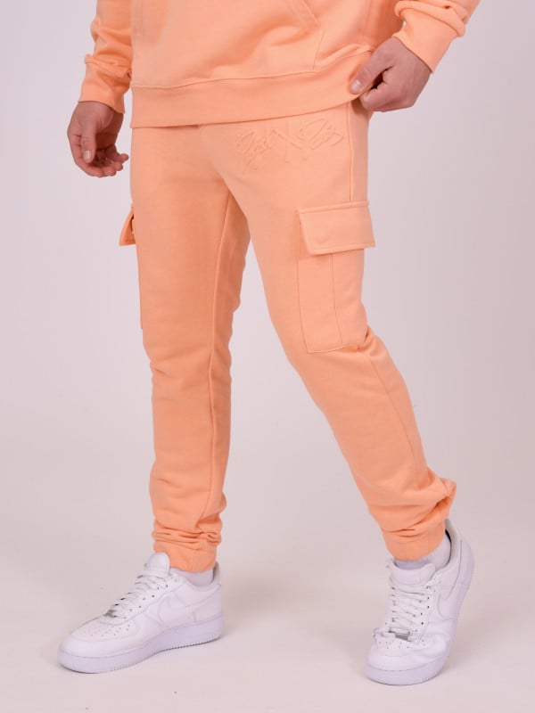 project x paris Bas de jogging cargo logo embossage relief