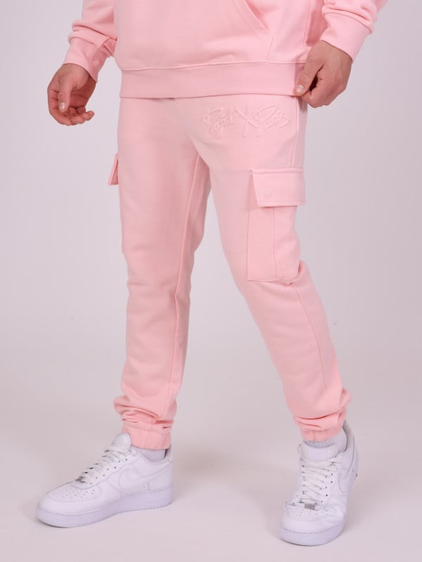 project x paris Bas de jogging cargo logo embossage relief