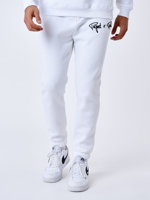 Project X Paris Bas De Jogging Ceinture élastique Tricoter Logoté