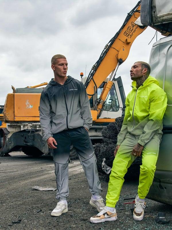 Project X Paris Bas De Jogging Dégradé Réfléchissant