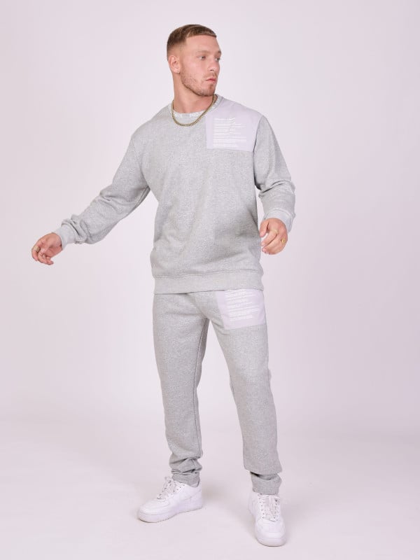 Project X Paris Bas De Jogging Empiècement Avec Texte
