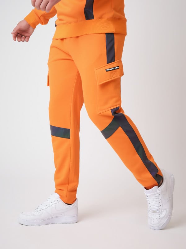 Project X Paris Bas De Jogging Empiècement Réfléchissant