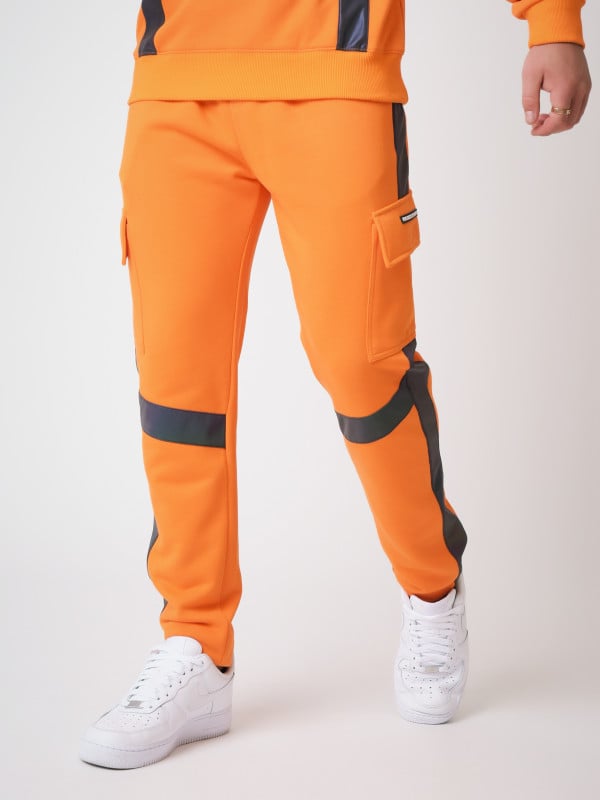 project x paris Bas de jogging empiècement réfléchissant