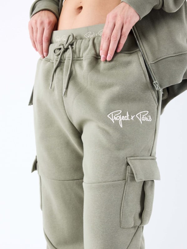 Project X Paris Bas De Jogging Multipoche Bande élastique Logotée