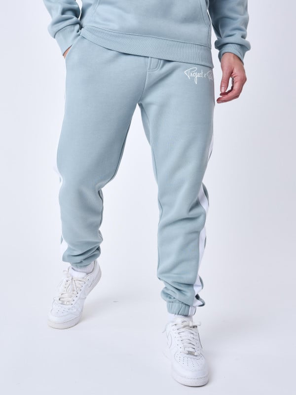 project x paris Bas de jogging Signature avec Bandes blanches