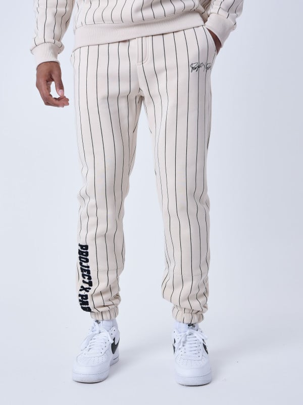 Project X Paris Bas De Jogging Style Baseball Avec Logo