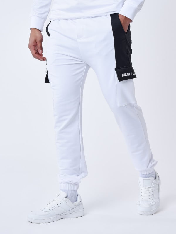 Project X Paris Bas De Jogging Style Cargo Bicolore
