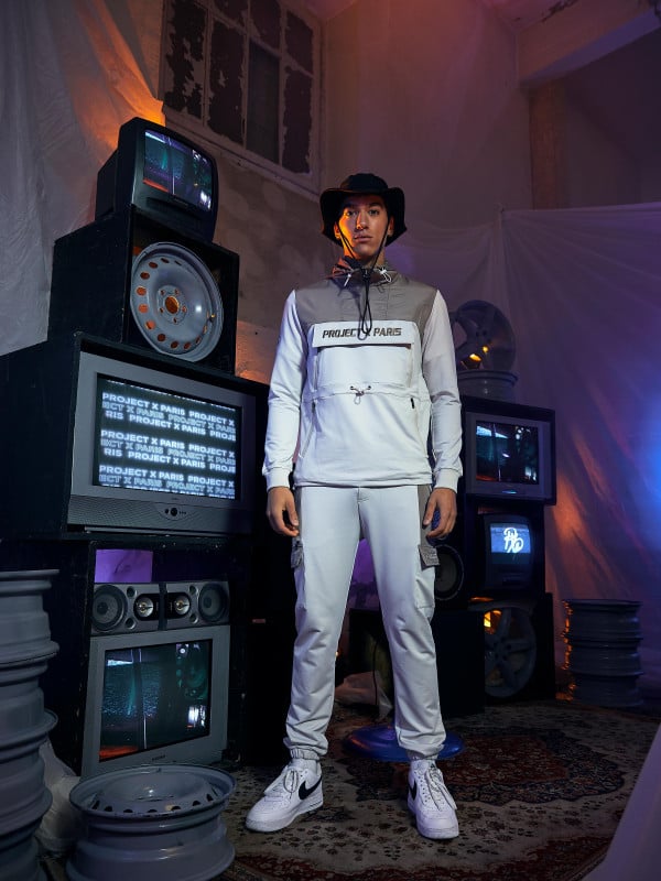 Project X Paris Bas De Jogging Style Cargo Bicolore