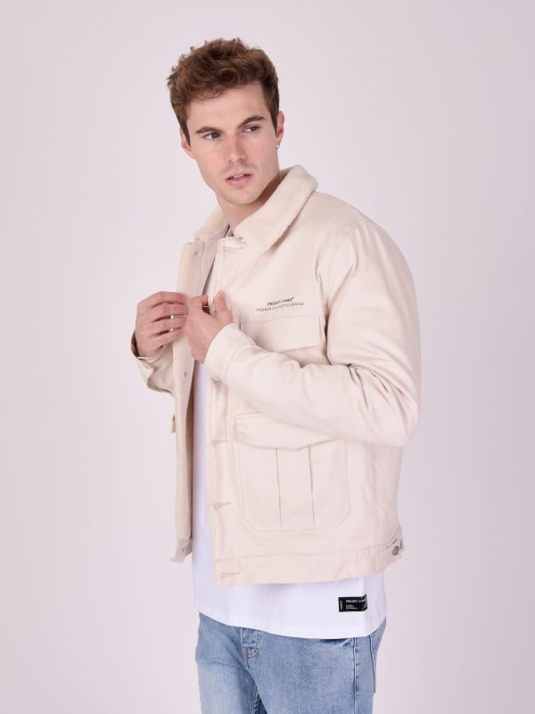 Project X Paris Blouson Col Et Doublure Effet Laine