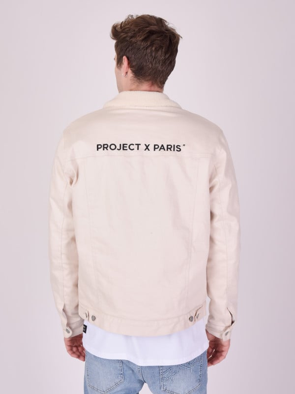 Project X Paris Blouson Col Et Doublure Effet Laine