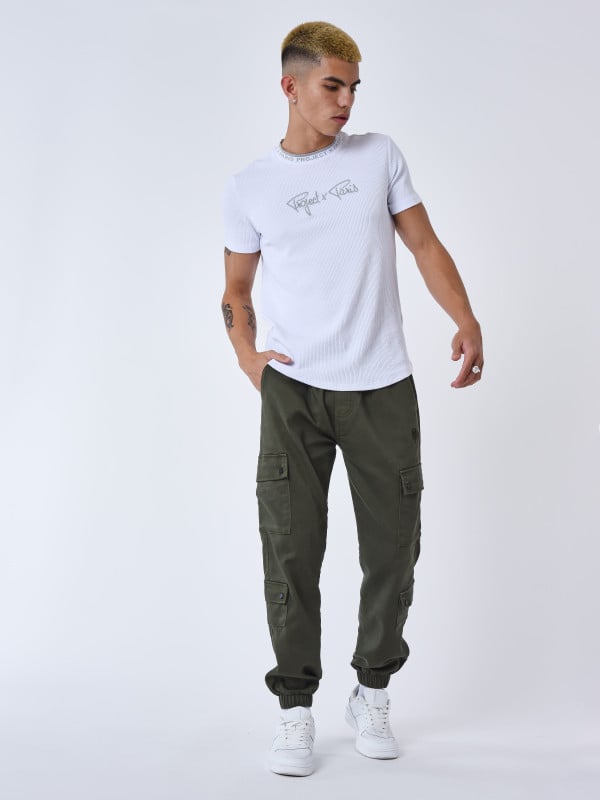 project x paris Cargo multi-poches avec serrage élastique