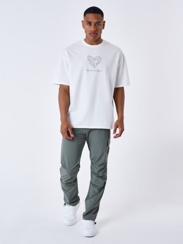 project x paris Cargo Parachute avec Poche à Rabat asymétrique