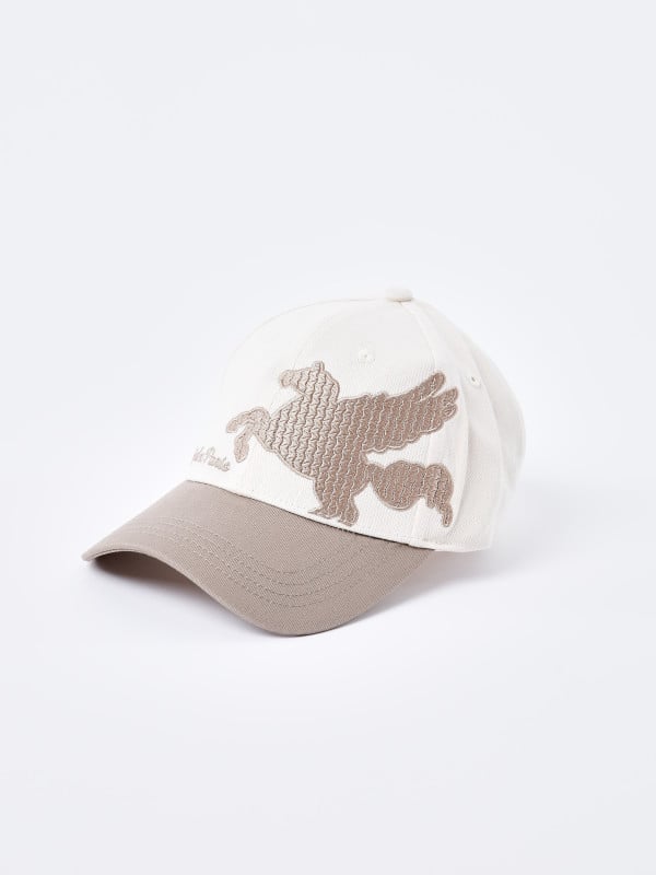 project x paris Casquette bicolore broderie texturé pégase