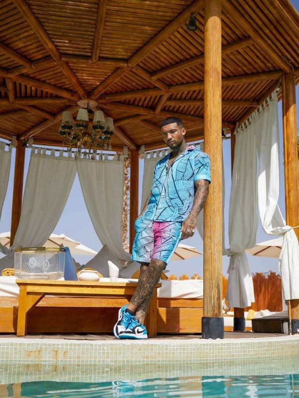 Project X Paris Chemise Décontractée Imprimé Tropical Avec Col à Revers