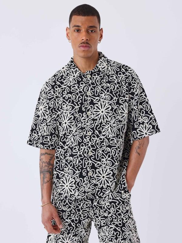 Project X Paris Chemise Kalash X PXP à Motifs Naturel