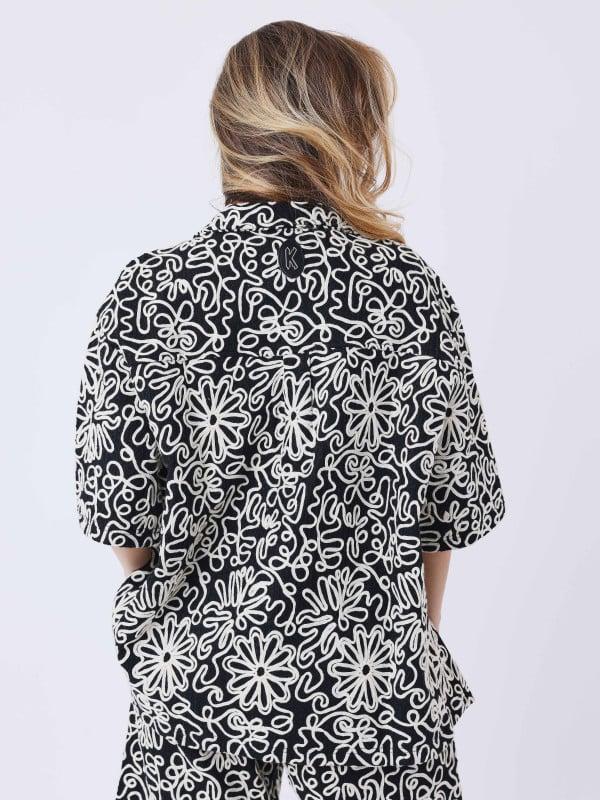 Project X Paris Chemise Kalash X PXP à Motifs Naturel