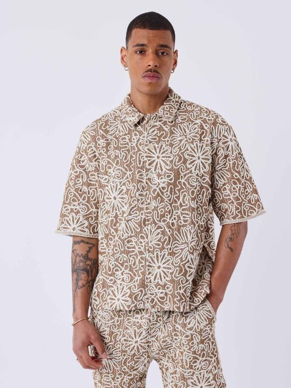 Project X Paris Chemise Kalash X PXP à Motifs Naturel