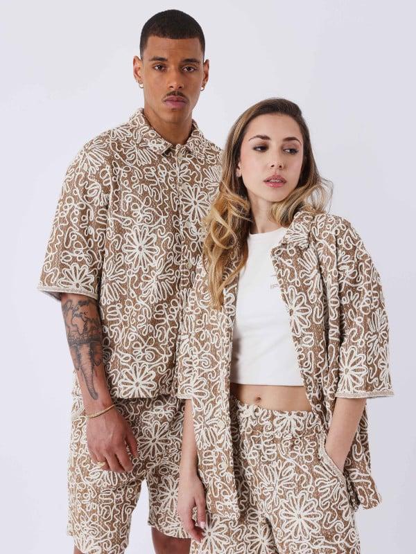 project x paris Chemise Kalash x PXP à motifs naturel
