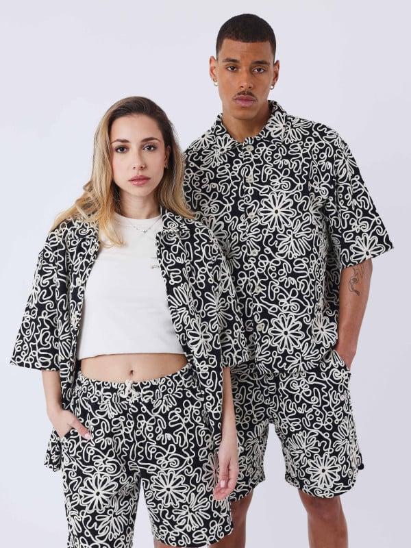 project x paris Chemise Kalash x PXP à motifs naturel