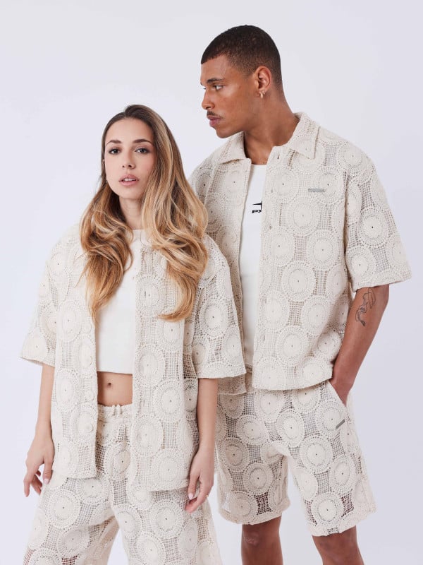 project x paris Chemise Kalash x PXP à patchwork de broderie