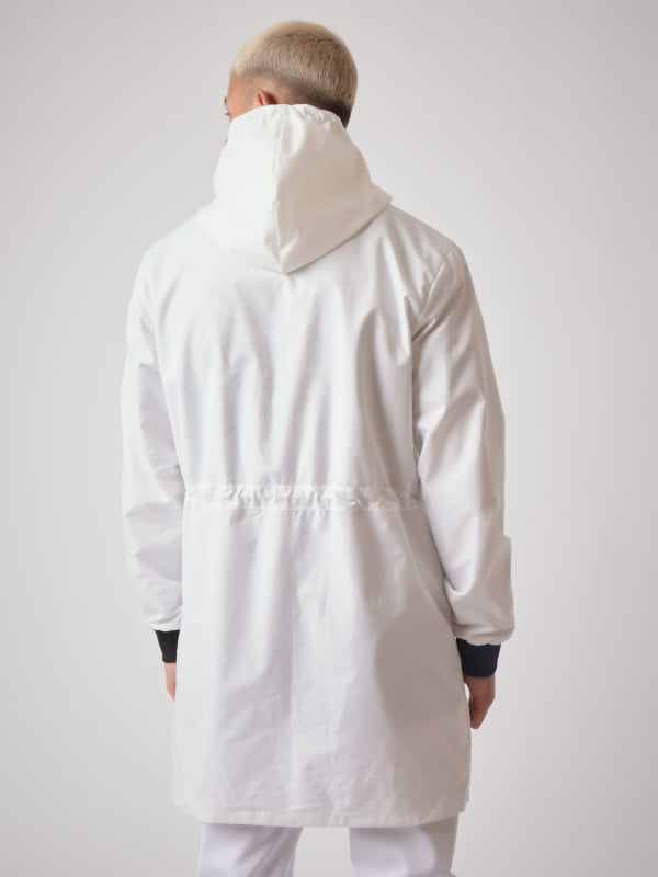 Project X Paris Coupe Vent Long Black & White "Baba Collab"