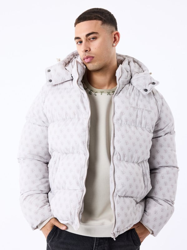 project x paris Doudoune a capuche all over monogramme