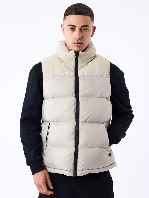 Project X Paris Doudoune Sans Manches à Empiècement