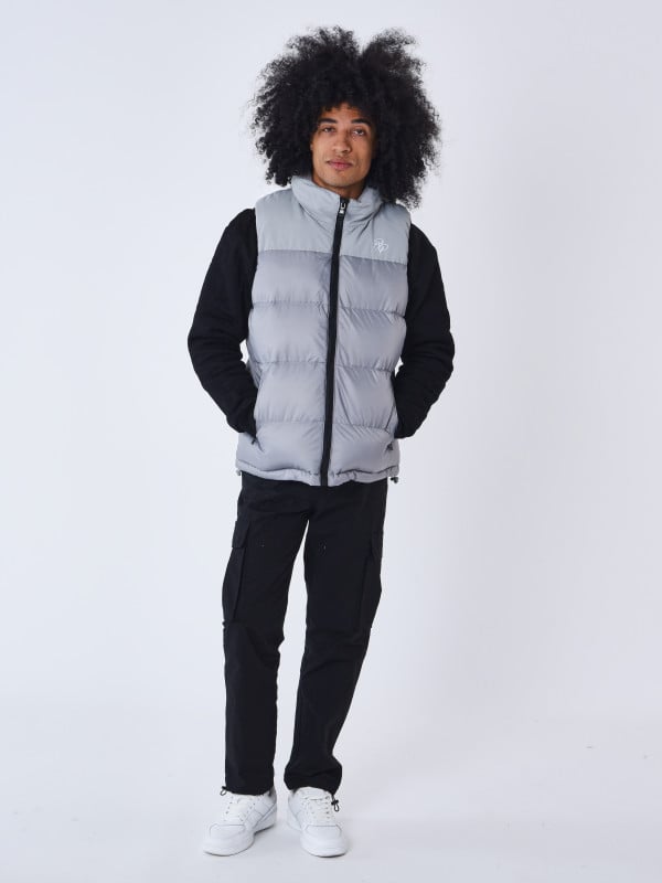 Project X Paris Doudoune Sans Manches à Empiècement