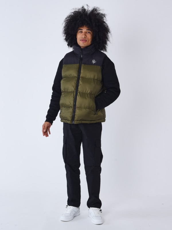 Project X Paris Doudoune Sans Manches à Empiècement