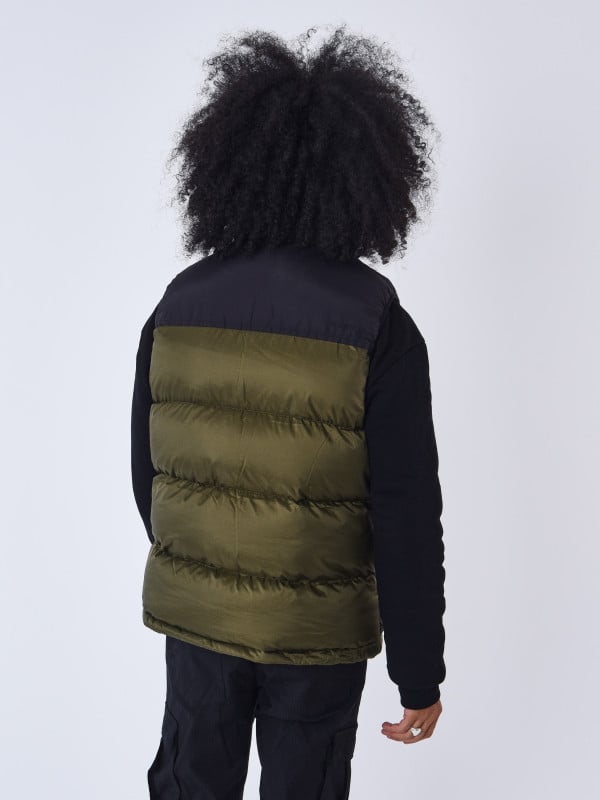 Project X Paris Doudoune Sans Manches à Empiècement