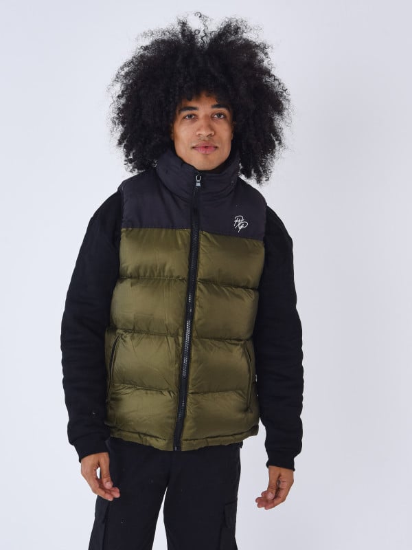 Project X Paris Doudoune Sans Manches à Empiècement