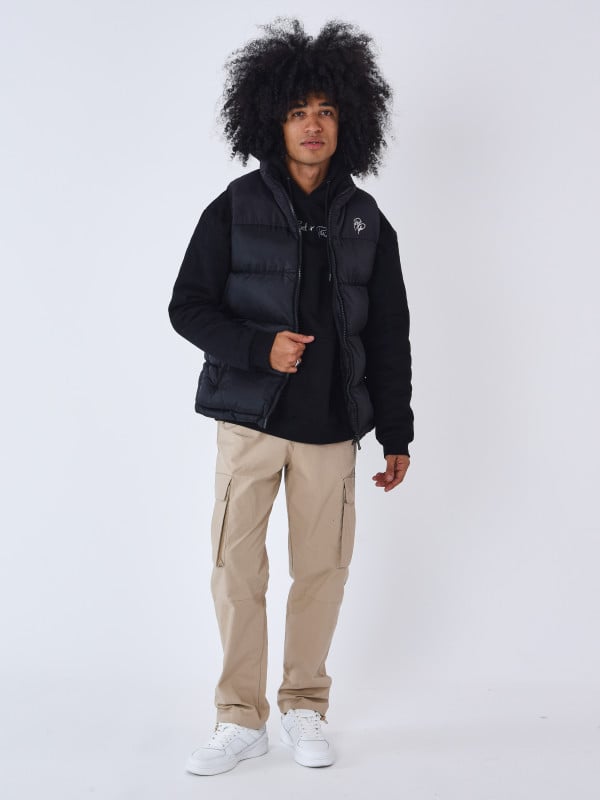 Project X Paris Doudoune Sans Manches à Empiècement
