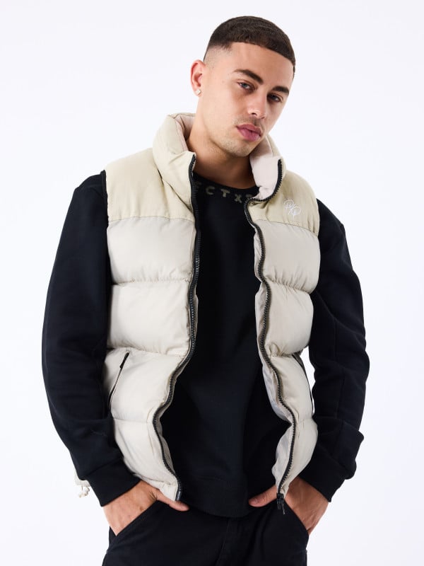 project x paris Doudoune sans manches à empiècement