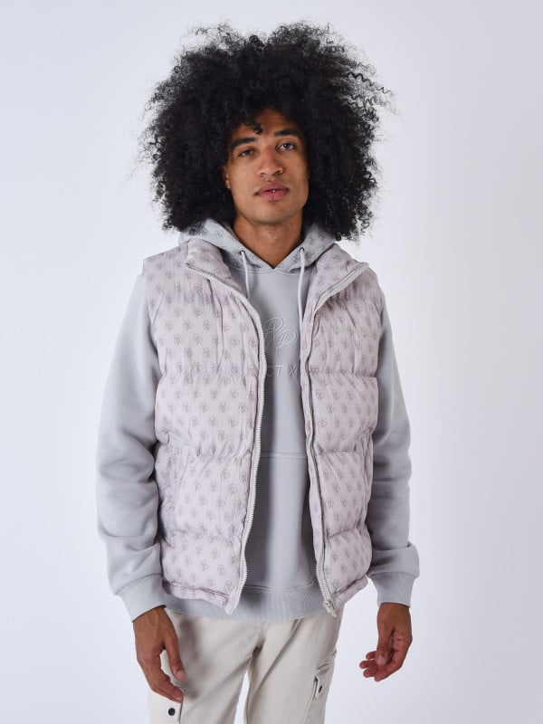 project x paris Doudoune sans manches all over monogramme