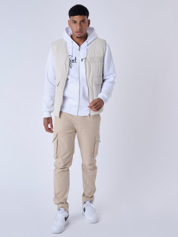 Project X Paris Gilet Sans Manche Matelassage Vague