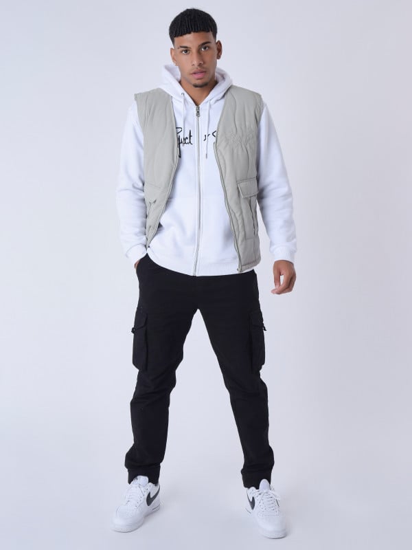 Project X Paris Gilet Sans Manche Matelassage Vague