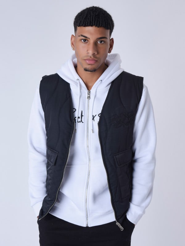 Project X Paris Gilet Sans Manche Matelassage Vague