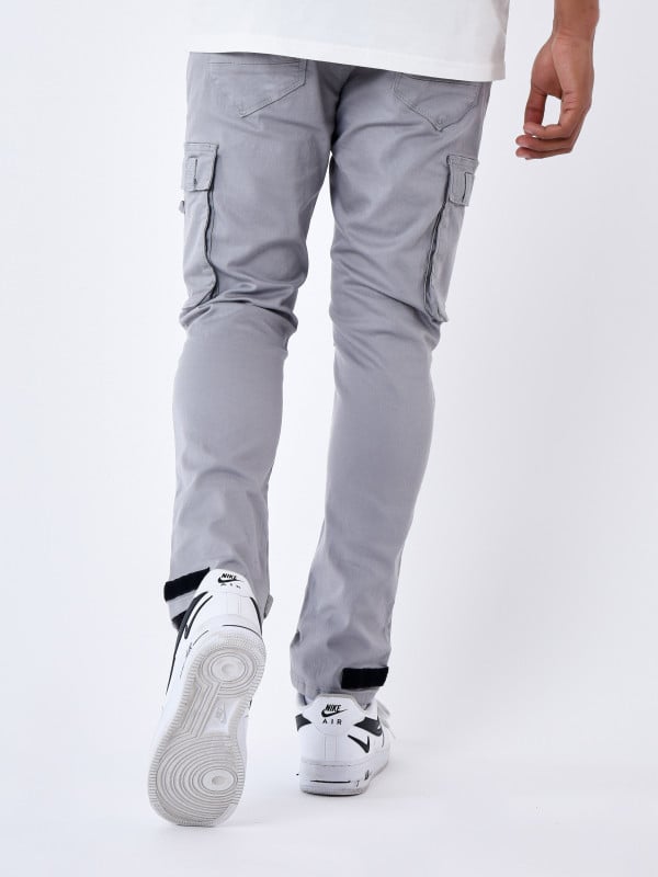 Project X Paris Jean Cargo Poches Et Sangle De Resserrement En Bas