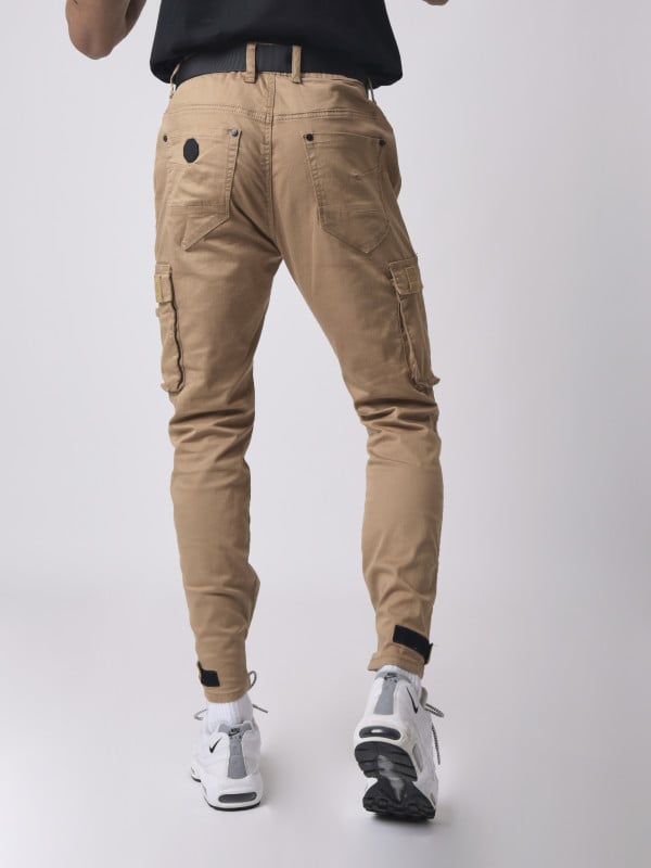 Project X Paris Jean Cargo Poches Et Sangle De Resserrement En Bas