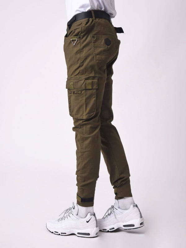 Project X Paris Jean Cargo Poches Et Sangle De Resserrement En Bas