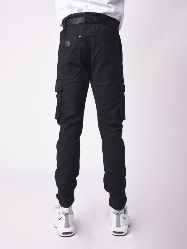 Project X Paris Jean Cargo Poches Et Sangle De Resserrement En Bas