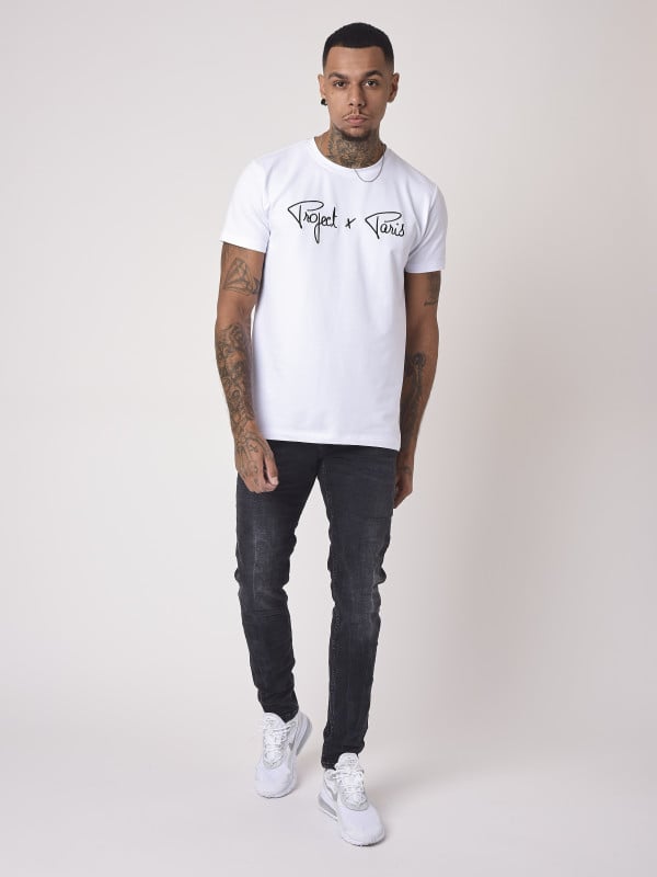 Project X Paris Jean Skinny Basic Légèrement Délavé