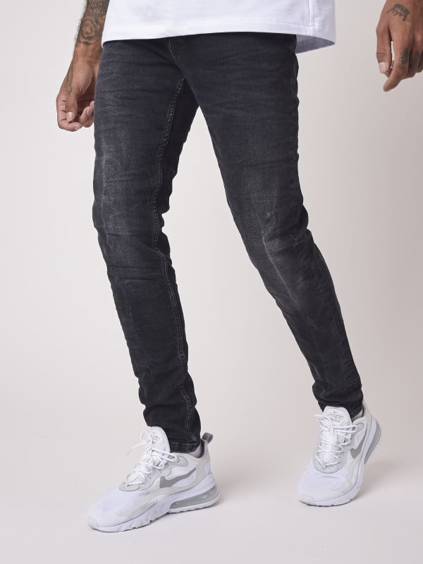 project x paris Jean Skinny basic légèrement délavé