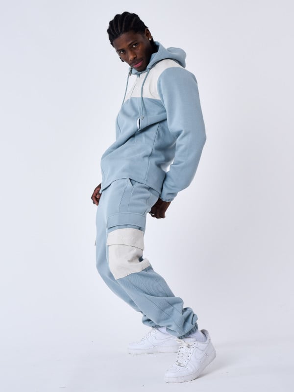 project x paris Pantalon de jogging bi-matière a poches