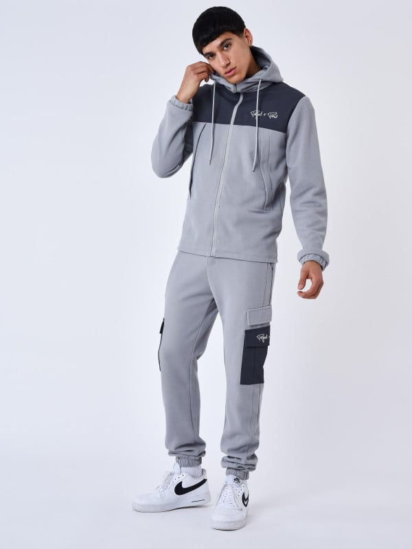project x paris Pantalon de jogging bi-matière a poches