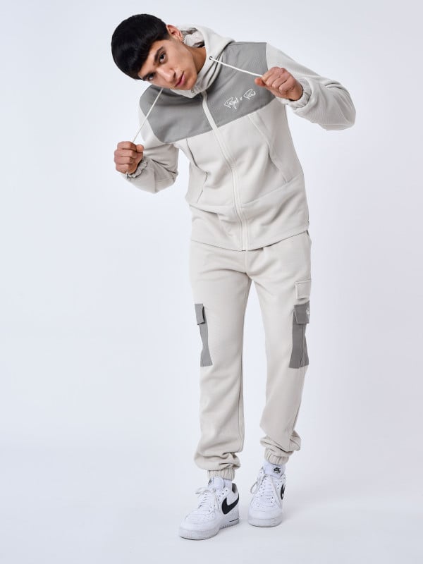 project x paris Pantalon de jogging bi-matière a poches