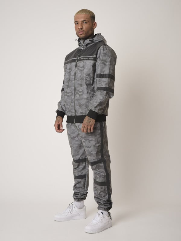 project x paris Pantalon de jogging bi-matière réfléchissante motif camouflage "CAMO REFLECT"