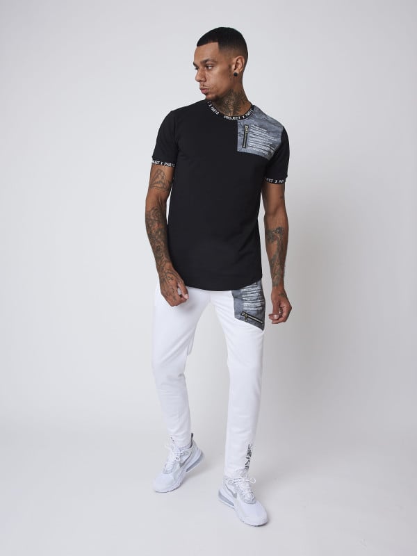 Project X Paris Pantalon Empiècement Militaire Reflect