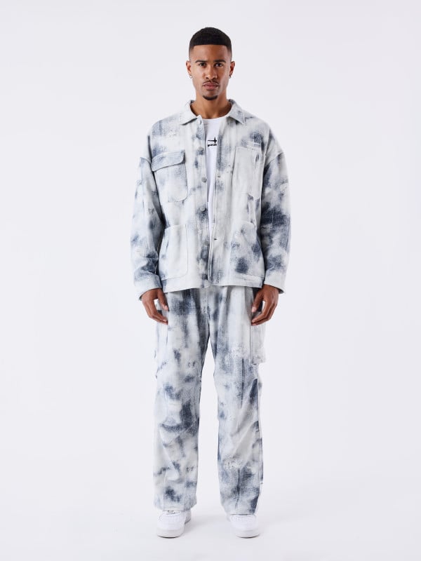 Project X Paris Pantalon Kalash X PXP En Toile Delavé